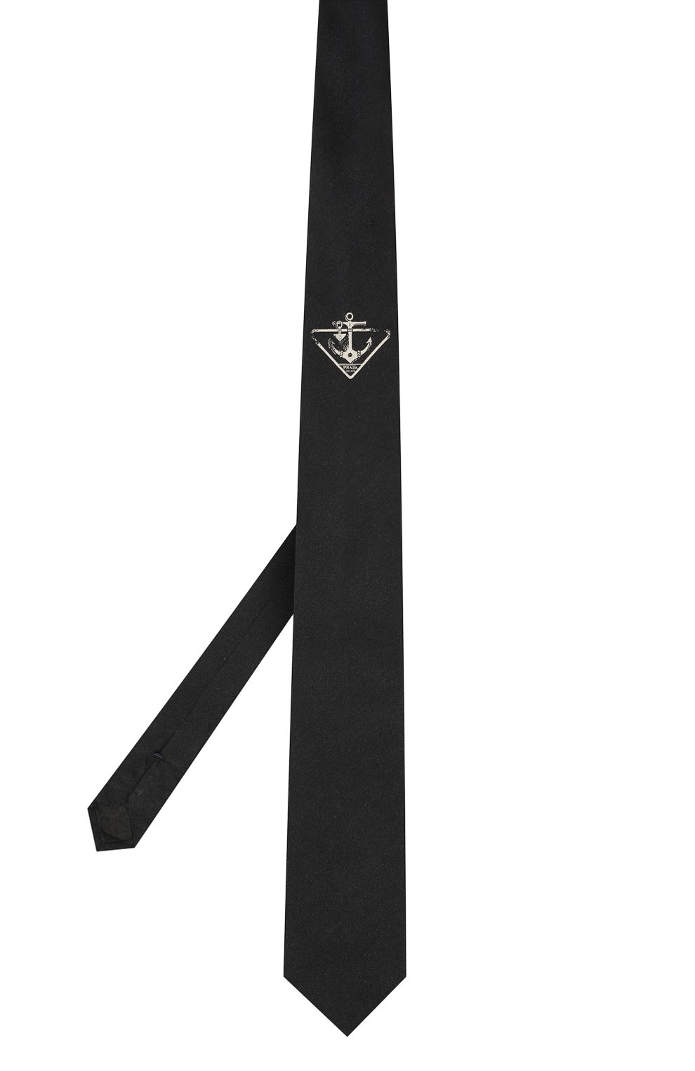 Шелковый галстук PRADA, арт. UCR77-10L1-F0002-141, фото 3