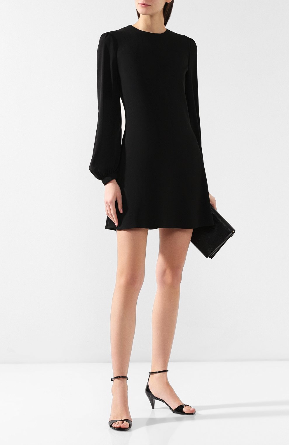 Платье с открытой спиной SAINT LAURENT, арт. 551961/Y117W, фото 2