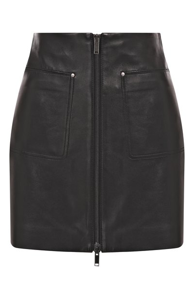 Женская кожаная юбка MVST, арт. ZBET-Y075/Z2714-2