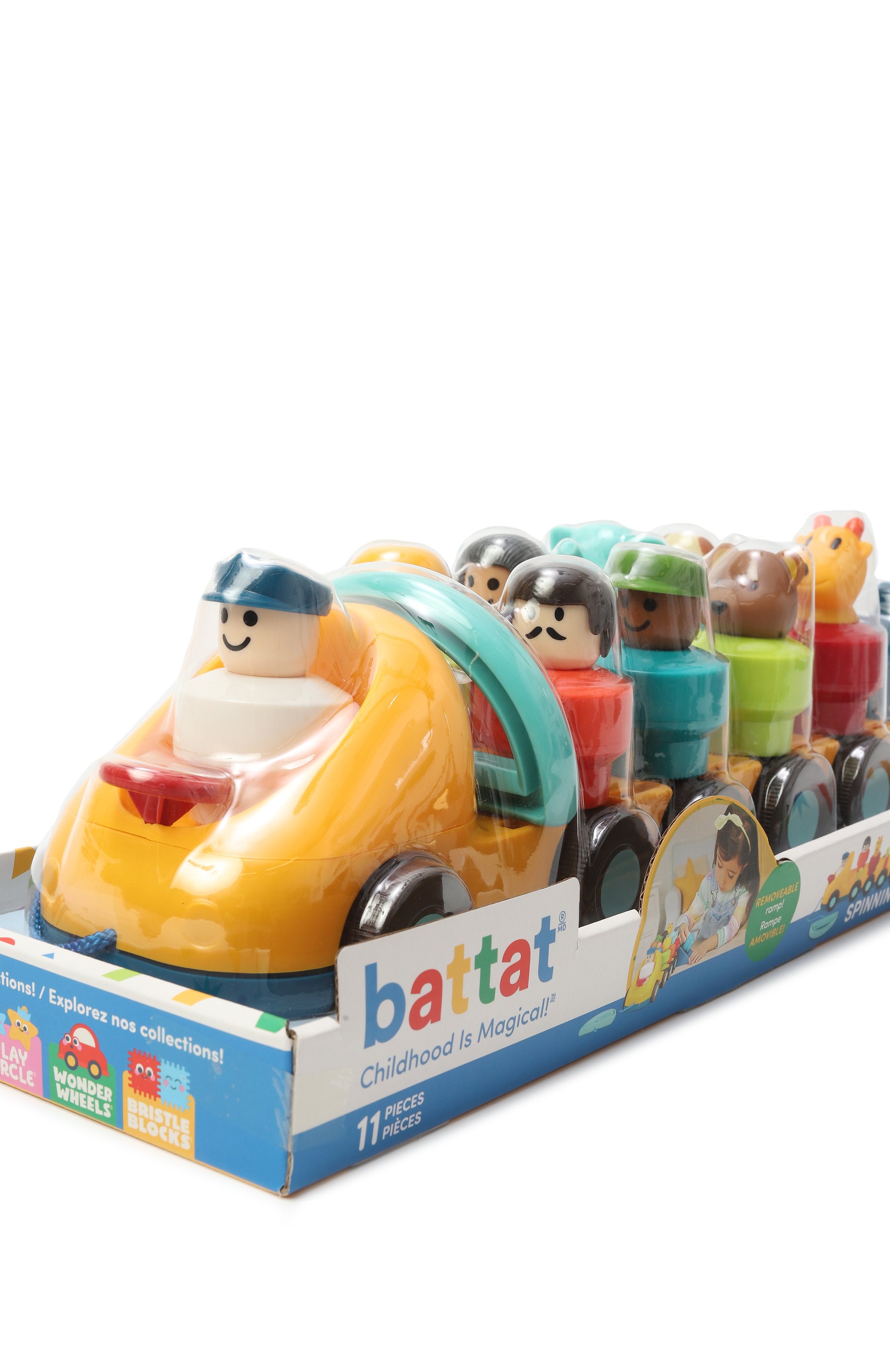 Игрушка-каталка автобус BATTAT, арт. BT2653, фото 3