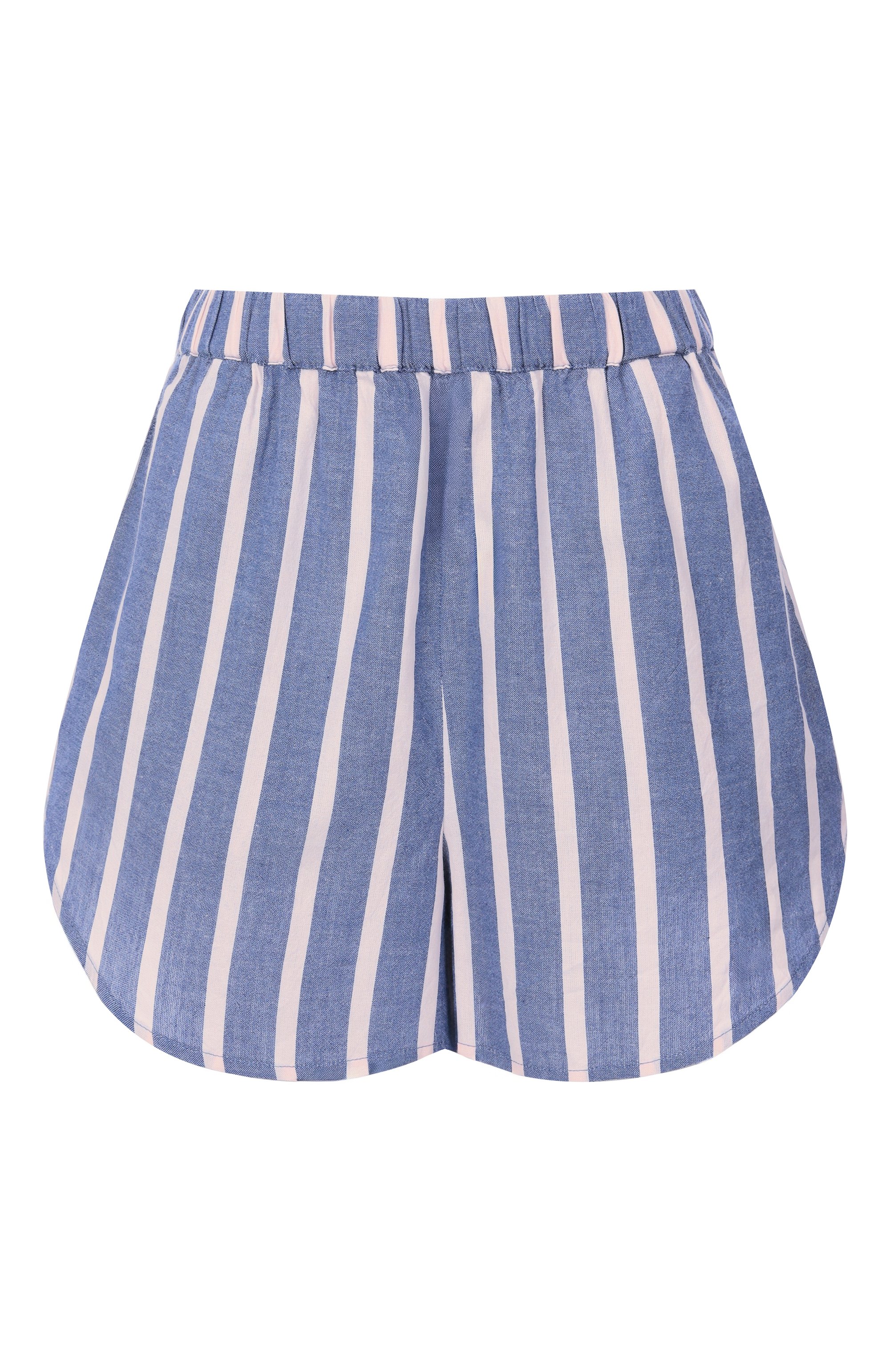 Хлопковые шорты REPLAY синего цвета по цене 11150 руб., арт. W8135 .000.52762, фото 1 Хлопковые шорты REPLAY, арт. W8135 .000.52762, фото 1