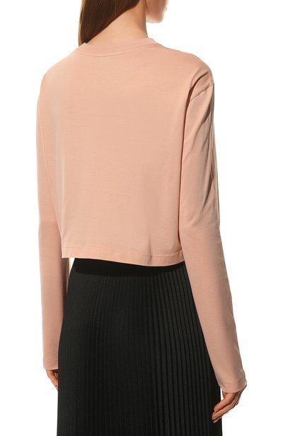 Хлопковый топ PRADA, арт. 34632C-ILK-F0D91-221, фото 4