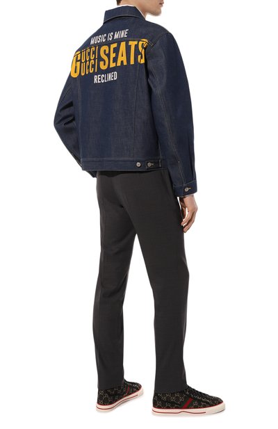 Кеды tennis 1977 high v GUCCI, арт. 625807 UN310, фото 2