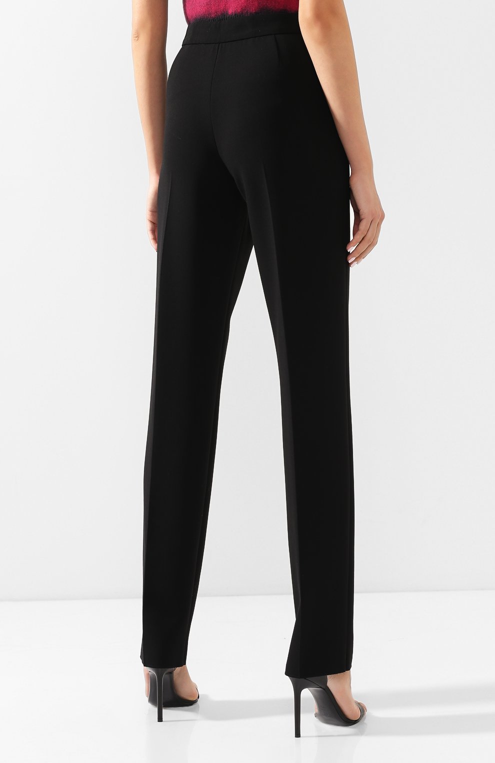 Шерстяные брюки со стрелками GIORGIO ARMANI, арт. 8WHPP02B/T001J, фото 4