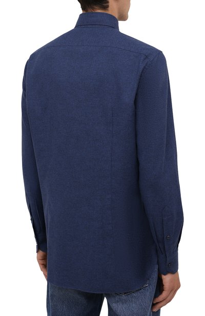 Хлопковая рубашка ZILLI, арт. MFW-45007-301082/ZS180, фото 4