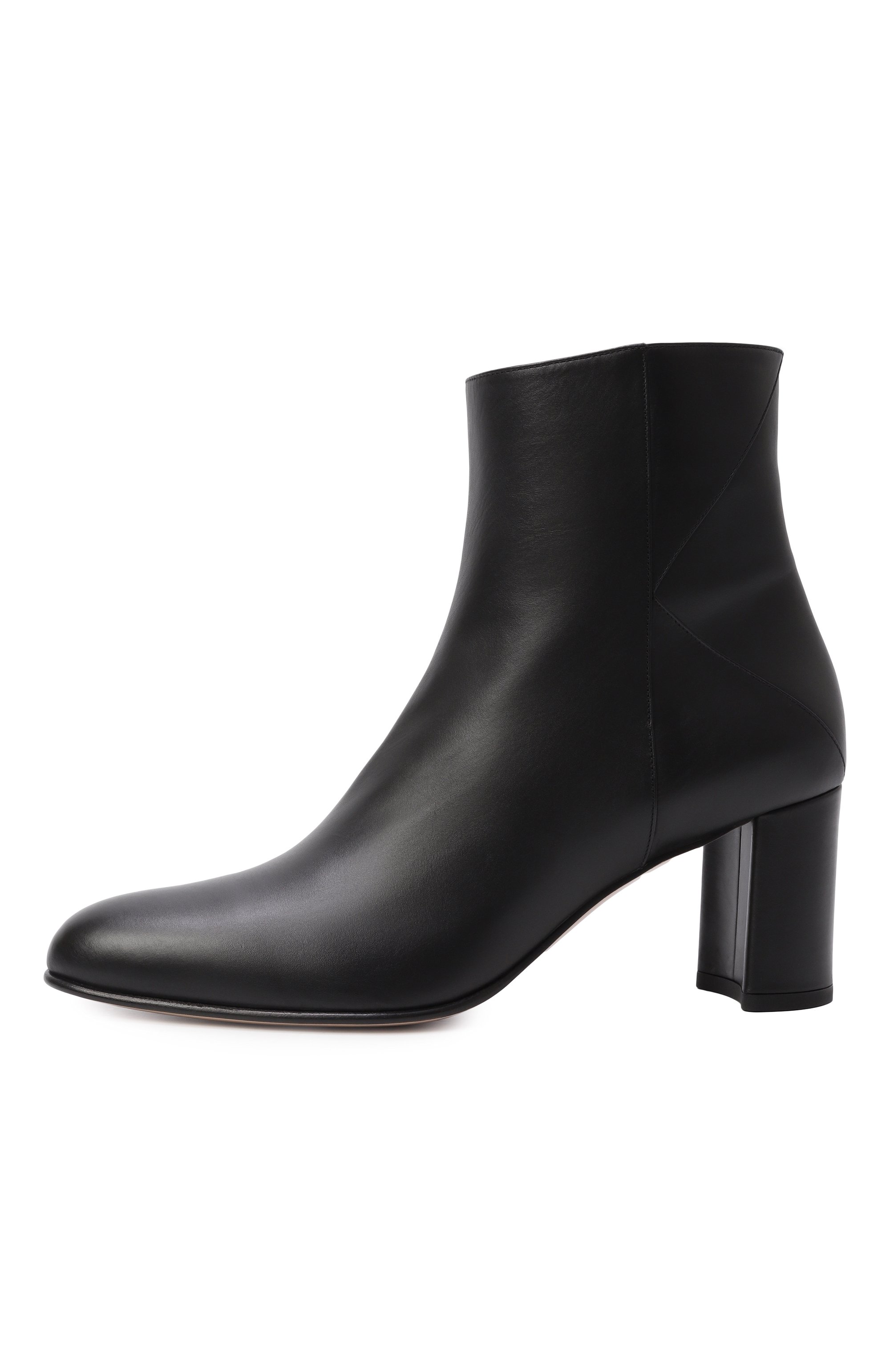 Кожаные ботильоны KITON, арт. D59823K0905F01, фото 4