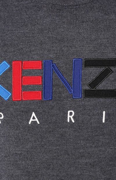 Шерстяной джемпер KENZO, арт. F965PU2173LC, фото 5