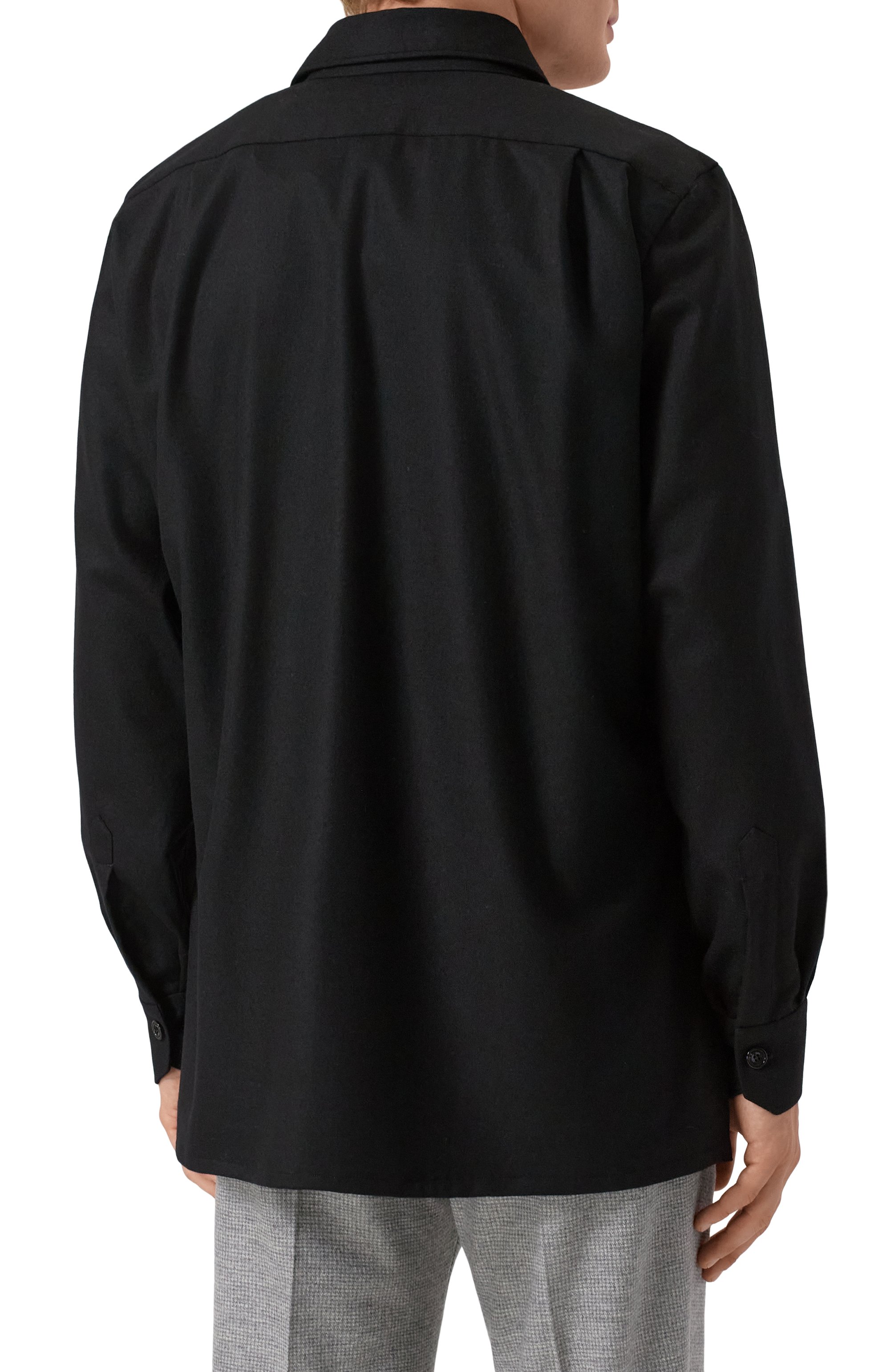 Шерстяная рубашка KITON, арт. UMC016K0124G08, фото 4