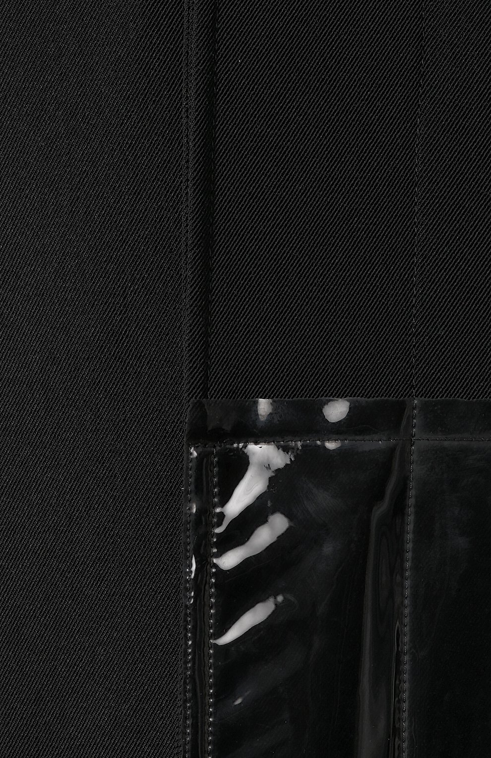 Шерстяное пальто MAISON MARGIELA черного цвета по цене 242500 руб., арт. S50AH0053/S49310, фото 5 Шерстяное пальто MAISON MARGIELA, арт. S50AH0053/S49310, фото 5