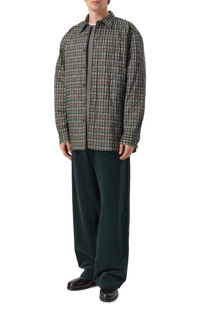 Хлопковая куртка-рубашка DRIES VAN NOTEN, арт. 020717/4501, фото 2