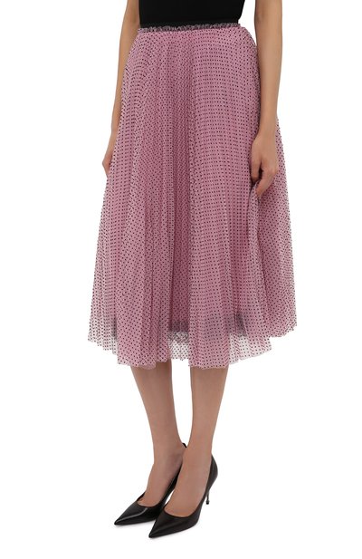 Юбка REDVALENTINO светло-розового цвета по цене 69950 руб., арт. WR3RA01S/63D, фото 3 Юбка REDVALENTINO, арт. WR3RA01S/63D, фото 3