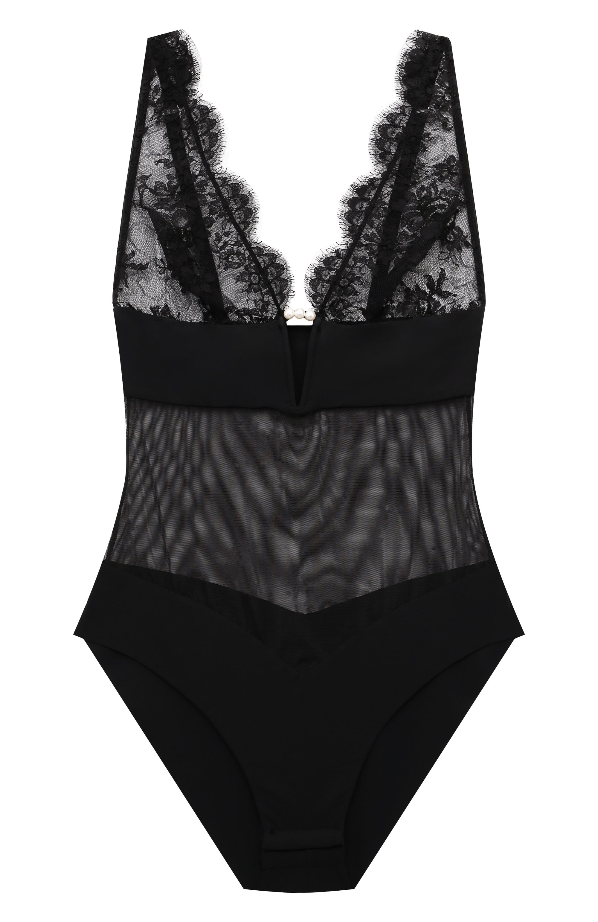 Боди I.D. SARRIERI черного цвета по цене 74410 руб., арт. J4081, фото 1 Боди I.D. SARRIERI, арт. J4081, фото 1