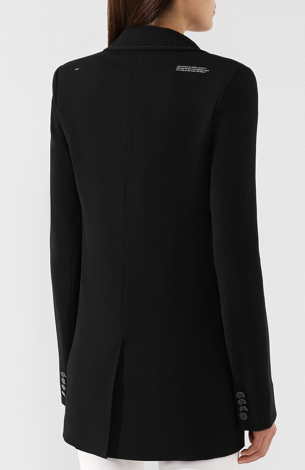 Жакет из смеси вискозы и шерсти OFF-WHITE, арт. 0WEF031E195150771000, фото 4