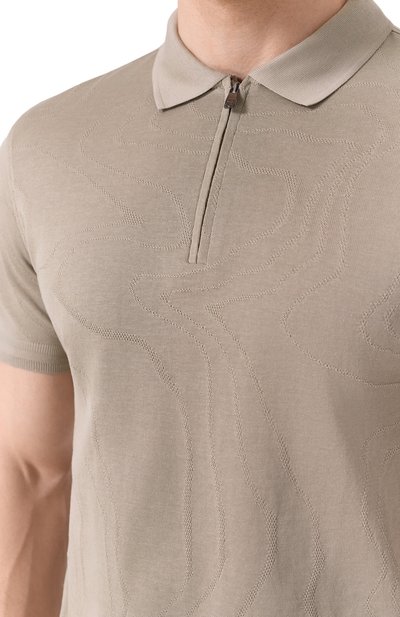 Хлопковое поло CORNELIANI, арт. 25G520-2525009, фото 5