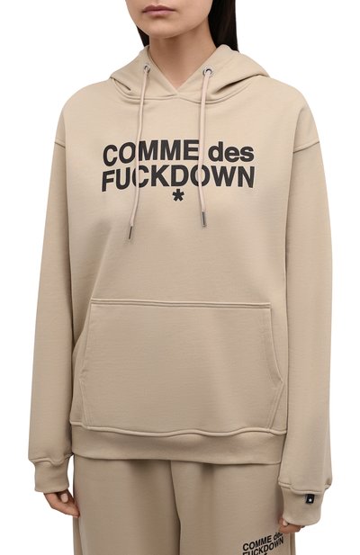 Хлопковое худи COMME DES FUCKDOWN, арт. CDFD1528, фото 3
