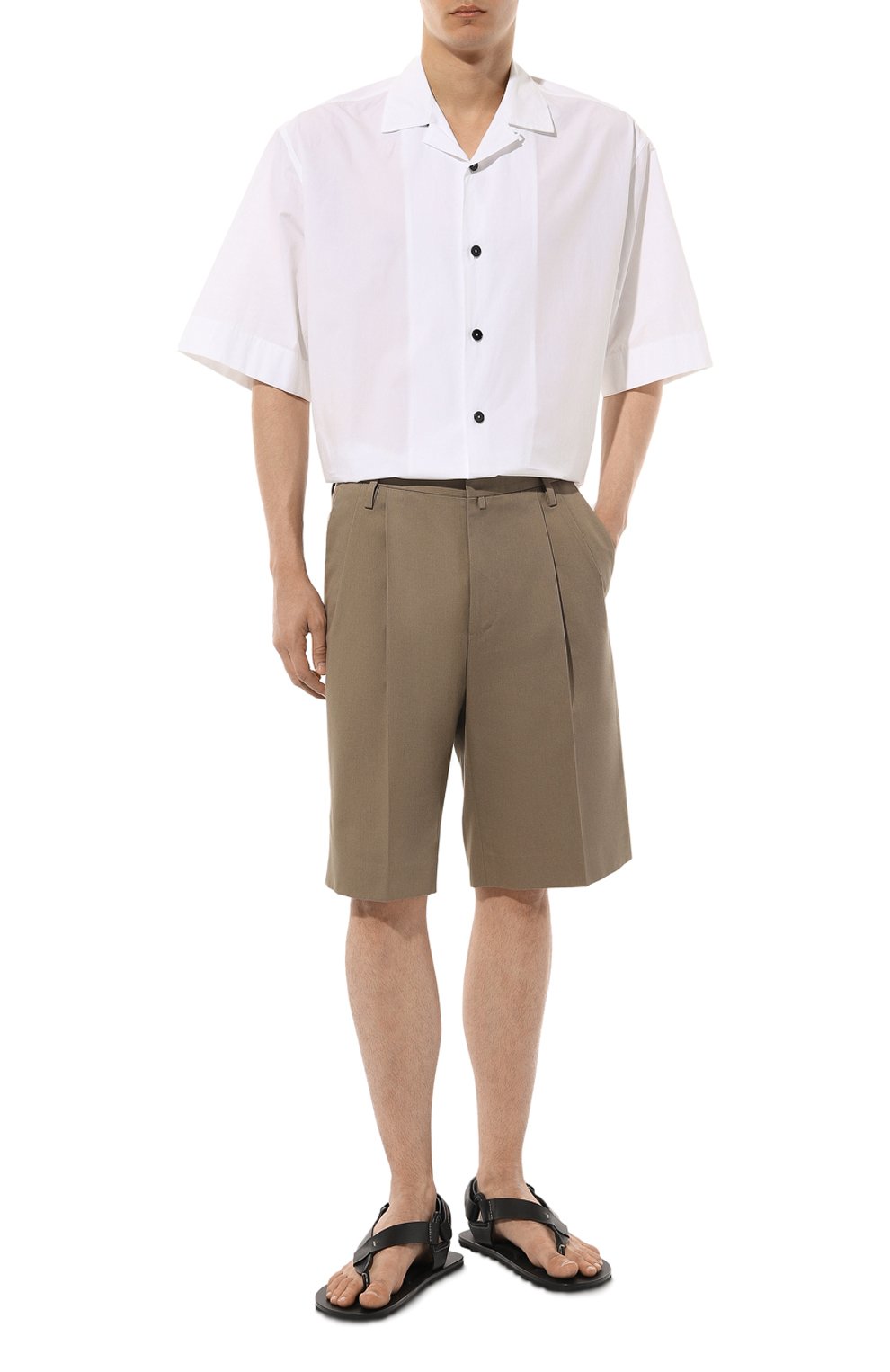 Кожаные сандалии JIL SANDER, арт. J50WP0017/P0503, фото 2