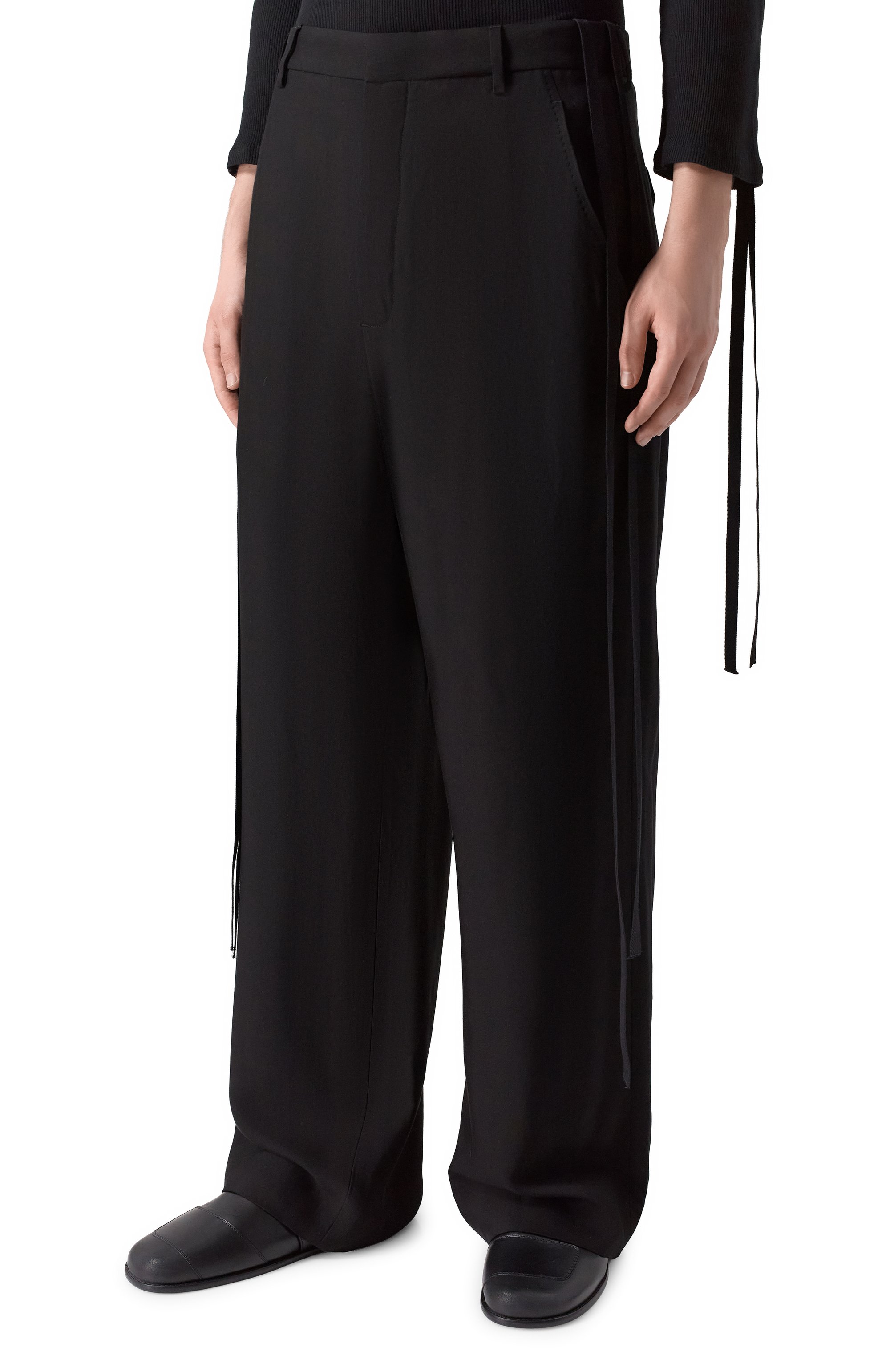 Брюки из вискозы ANN DEMEULEMEESTER, арт. B0010304/FA558, фото 3