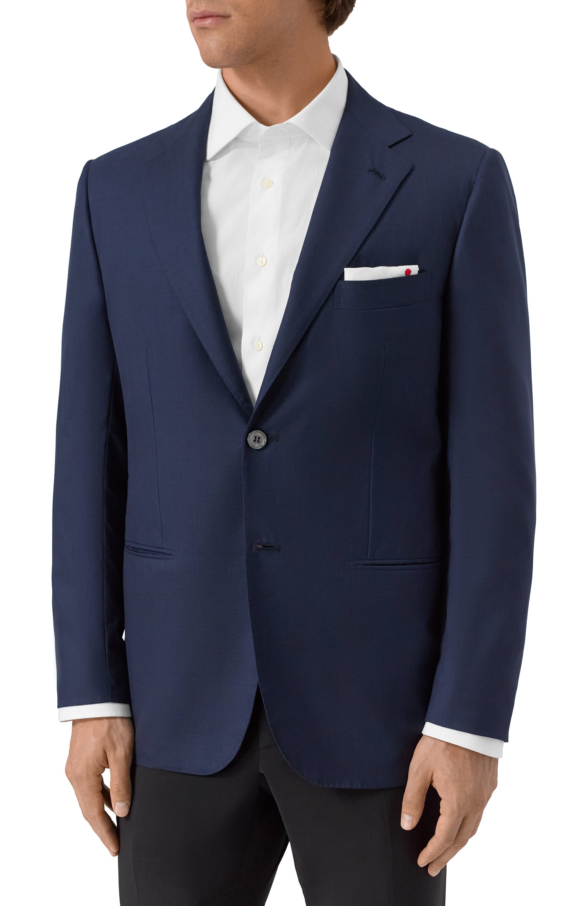 Шерстяной пиджак KITON, арт. UG81K0982823, фото 4