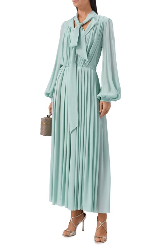 Платье из вискозы Giambattista Valli 25FWSVTE5C25/79SAB Зелёный  25FWSVTE5C25/79SAB Фото 2