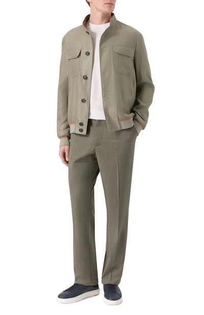 Бомбер из шелка и шерсти STEFANO RICCI, арт. M7J6100110/KL003U_001, фото 2