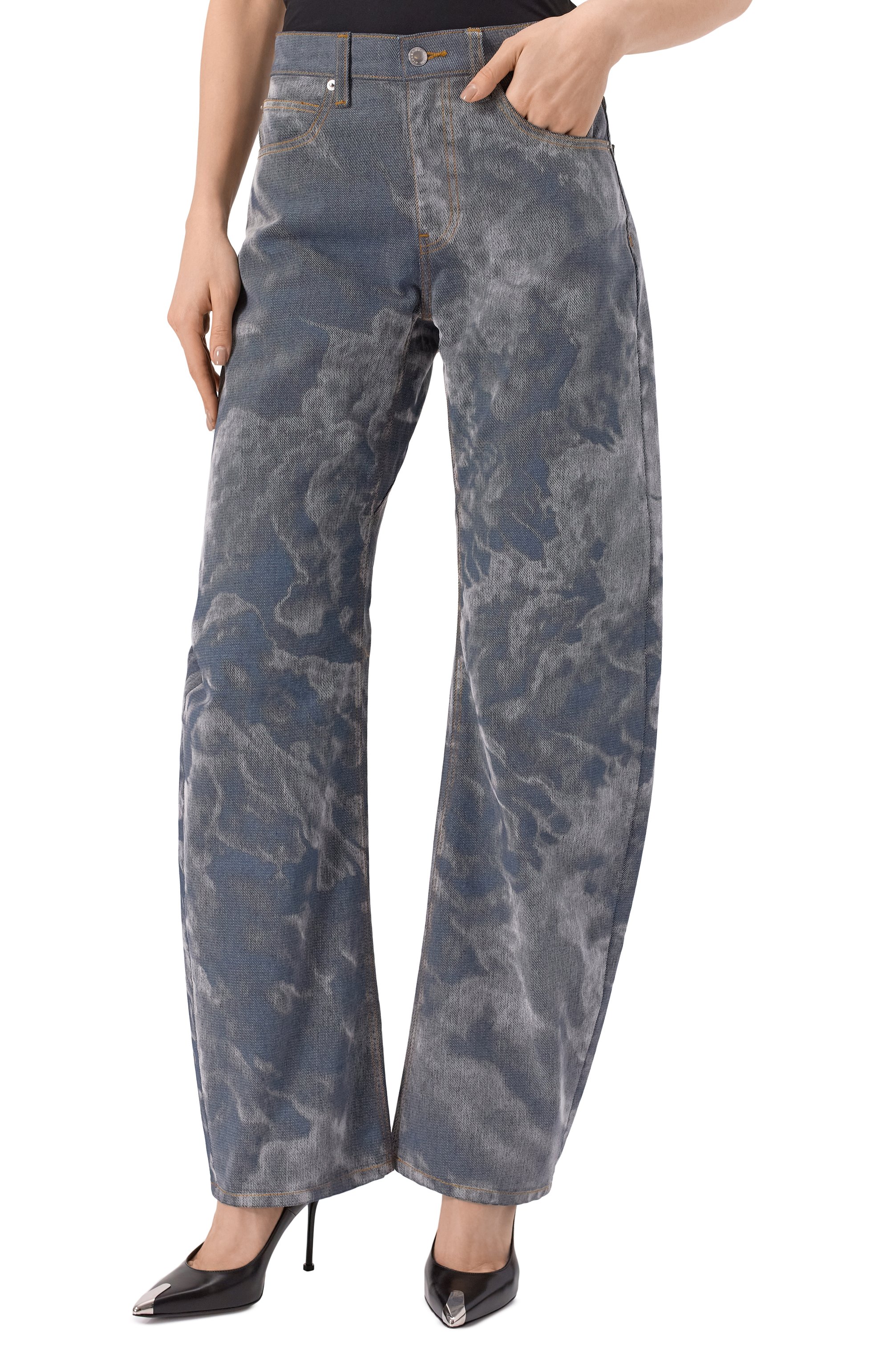 Джинсы ALEXANDER WANG, арт. 4DC1254595, фото 3