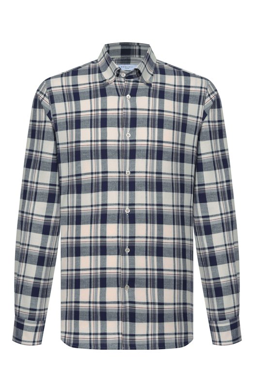 Хлопковая рубашка Boglioli 620/FB5858 Синий 620/FB5858