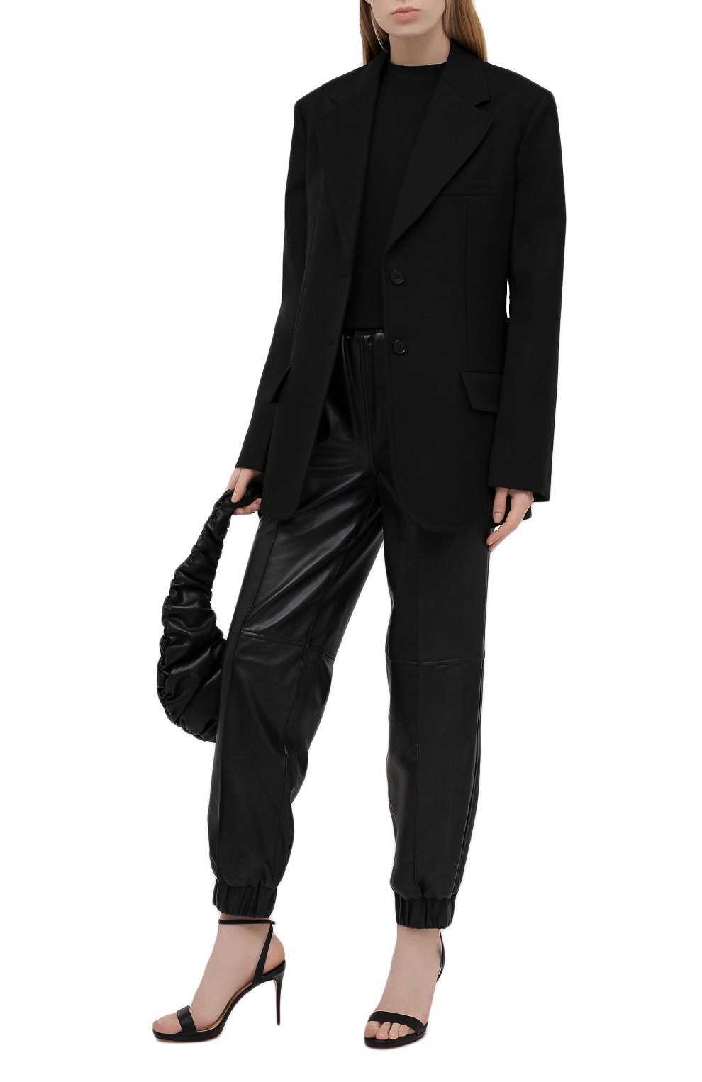 Кожаные босоножки loubi queen 100 CHRISTIAN LOUBOUTIN, арт. 1191580/L0UBI QUEEN 100, фото 2