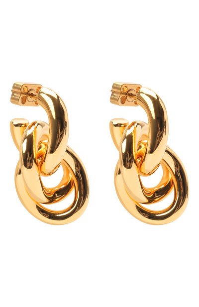 Серьги BALENCIAGA золотого цвета по цене 59950 руб., арт. 657160/TZ99G, фото 3 Серьги BALENCIAGA, арт. 657160/TZ99G, фото 3