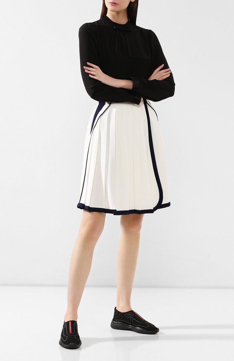 Текстильные кроссовки PRADA, арт. 3S6421-3KPL-F0002-025, фото 2