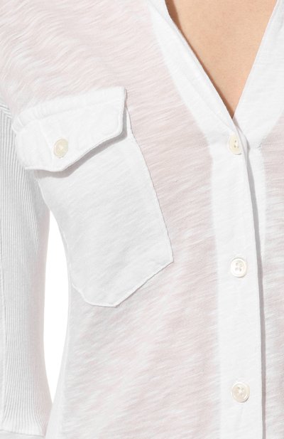 Хлопковая рубашка JAMES PERSE, арт. WUA3042, фото 5