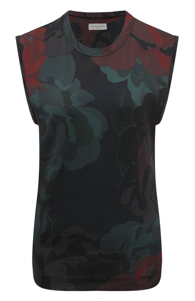 Женский хлопковый топ DRIES VAN NOTEN, арт. 231-011165-6624