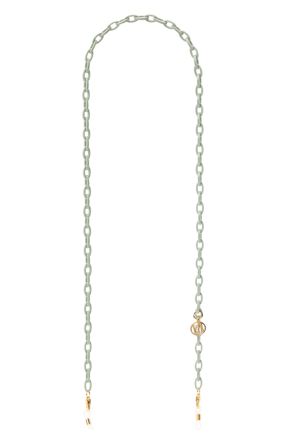 Цепочка для очков LINDA FARROW светло-зеленого цвета по цене 24500 руб., арт. LFLCHAIN11C4, фото 1 Цепочка для очков LINDA FARROW, арт. LFLCHAIN11C4, фото 1