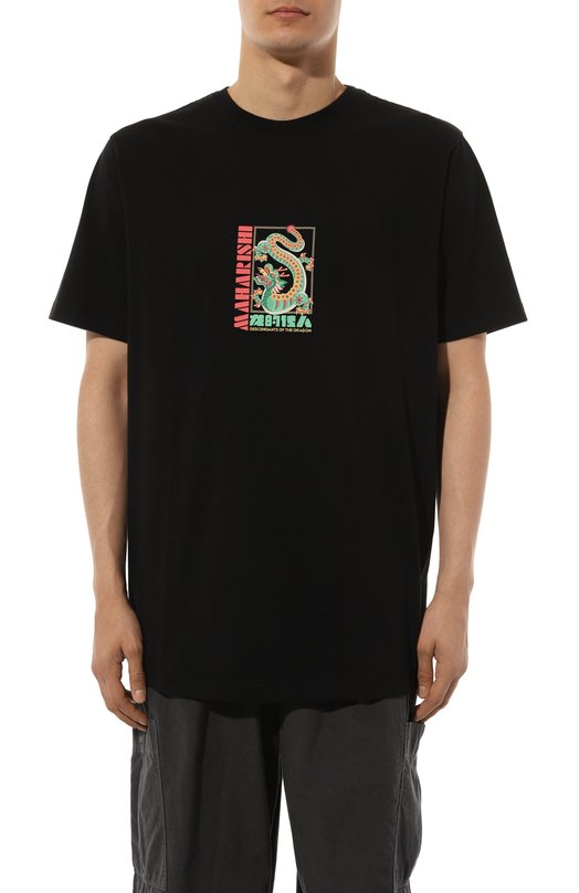 

Хлопковая футболка Maharishi, Чёрный