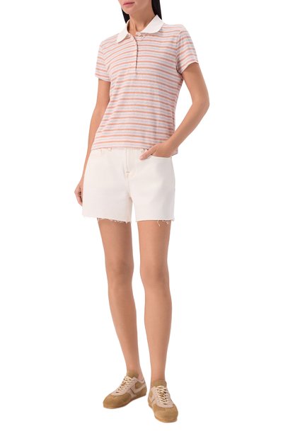 Льняное поло FRAME DENIM, арт. WE26JKT016/THE STRIPED S/S P0L0, фото 2