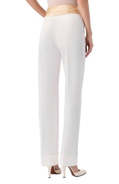 Брюки из хлопка и льна VALENTINO, арт. 7B3RB6F4/8T1, фото 4