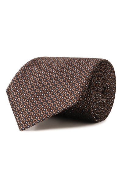 Мужской шелковый галстук CANALI, арт. 18/HJ04235