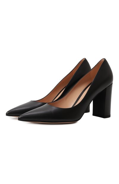 Женские кожаные туфли piper 85 GIANVITO ROSSI, арт. G21375.85RIC.VGINER0