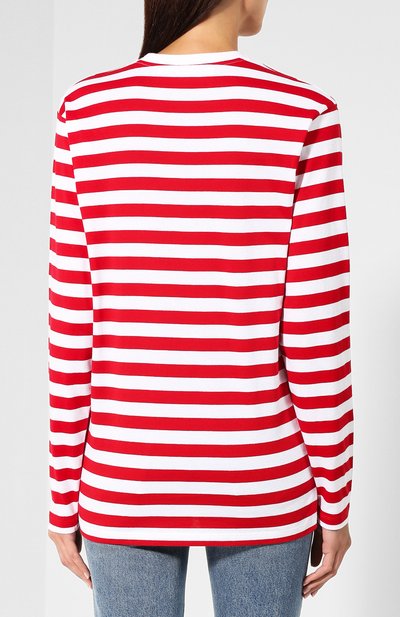 Хл опковый лонгслив VICTORIA, VICTORIA BECKHAM, арт. JYVV 132 PAW19 C0TT0N JERSEY, фото 4