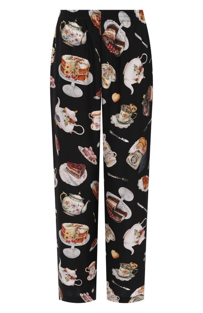 Женские шелковые брюки MOSCHINO, арт. A0328/5559