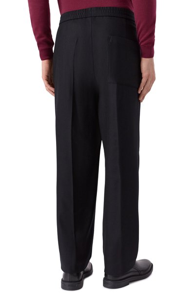 Шерстяные брюки BOSS, арт. 50551562, фото 4