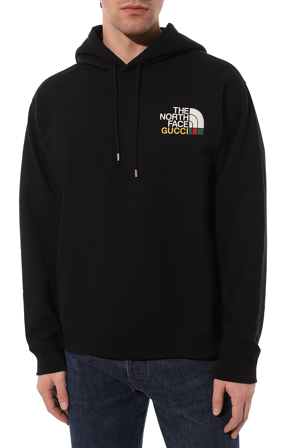 Хлопковое худи the north face x gucci GUCCI, арт. 671453 XJDW1, фото 3