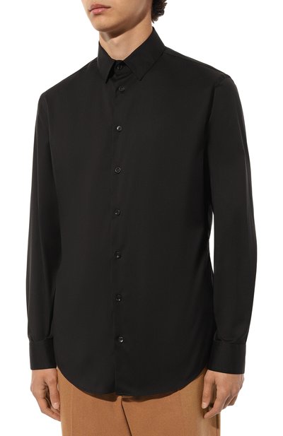 Хлопковая рубашка GIORGIO ARMANI, арт. 8WGCCZ97/TZ517, фото 3