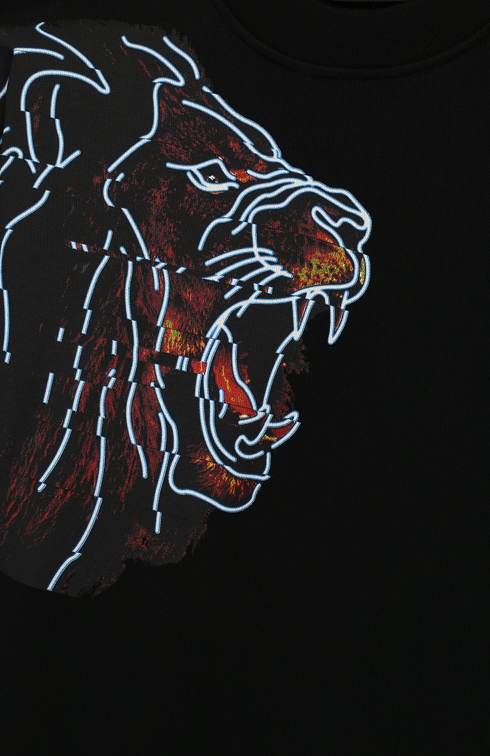 Хлопковый свитшот MARCELO BURLON KIDS OF MILAN, арт. 20E/B/MB/2001/0020/8-14Y, фото 3