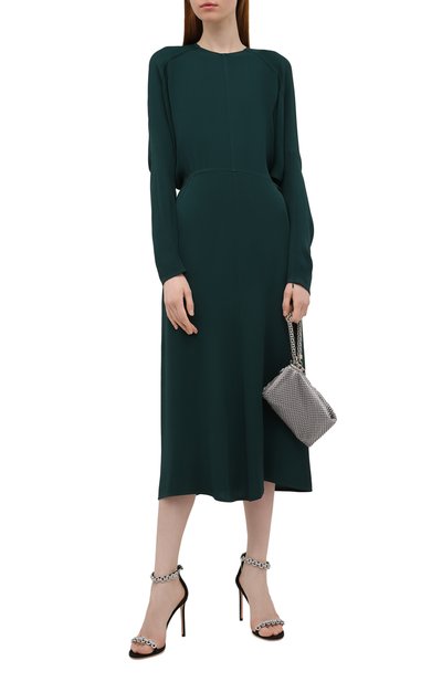 Платье из вискозы VICTORIA BECKHAM, арт. 1122WDR003359B, фото 2