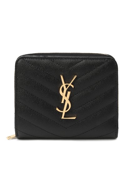 Женские кожаный кошелек SAINT LAURENT, арт. 668288/B0W01