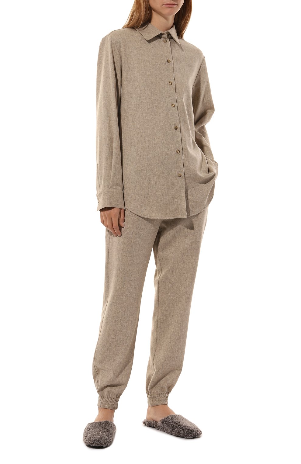 Джоггеры из шерсти и кашемира ASCENO, арт. C0RE_B033F37, фото 2