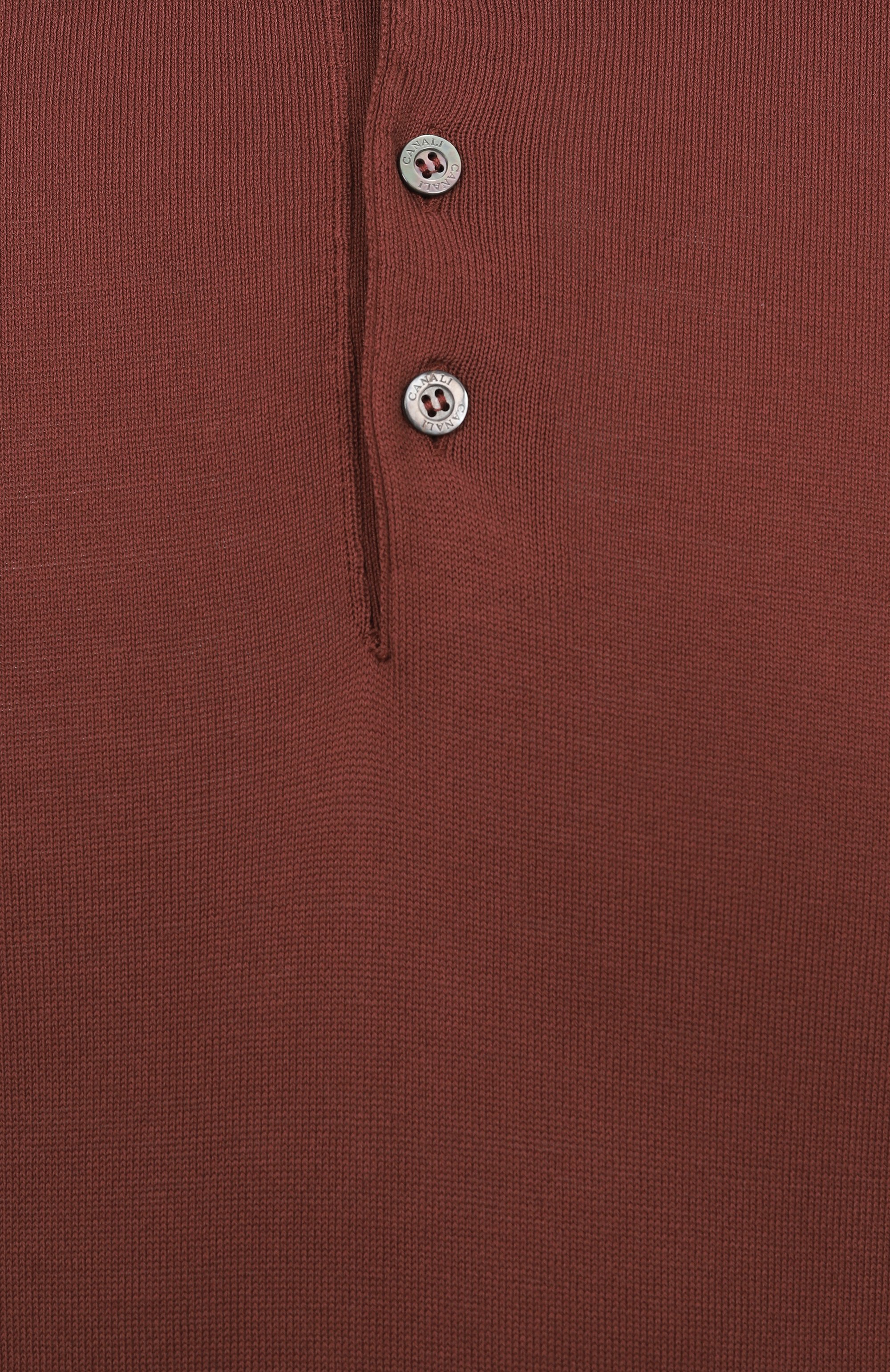 Хлопковое поло CANALI, арт. C1054/MK02261, фото 6