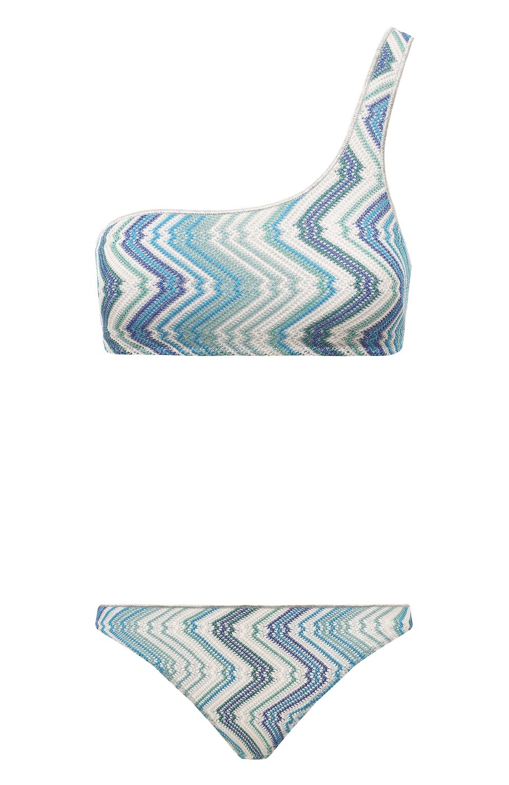 Раздельный купальник MISSONI голубого цвета по цене 49950 руб., арт. MC23SP02/BR00XK, фото 1 Раздельный купальник MISSONI, арт. MC23SP02/BR00XK, фото 1