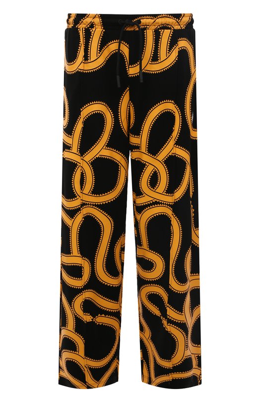 

Брюки из вискозы Marcelo Burlon, Жёлтый