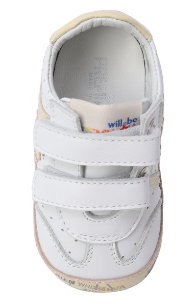 Кожаные пинетки lucy PREMIATA WILL BE, арт. 23CU0032-V/BABY V-LUCY V, фото 4